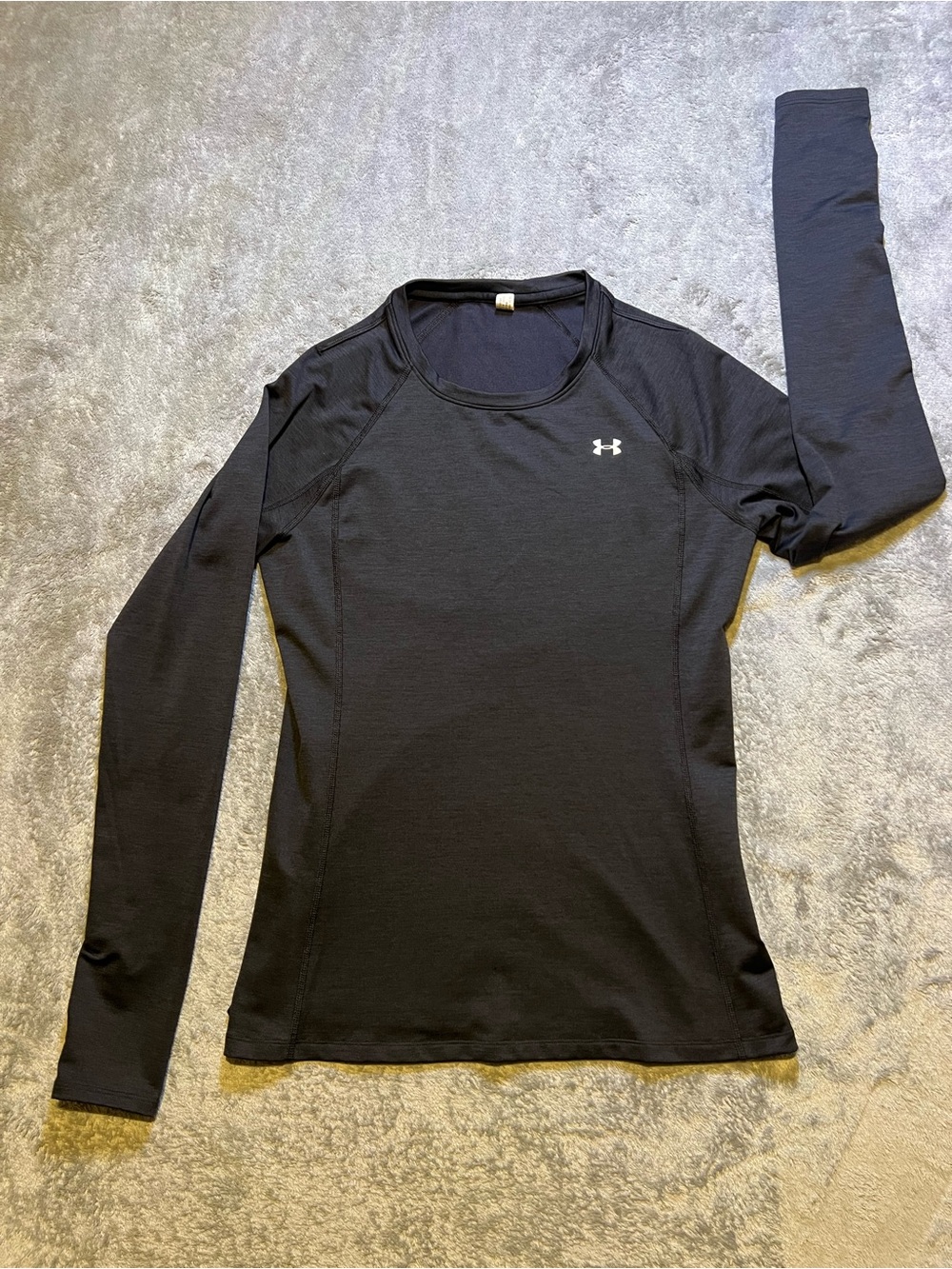Under Armour Black Long-Sleeve Training Tee